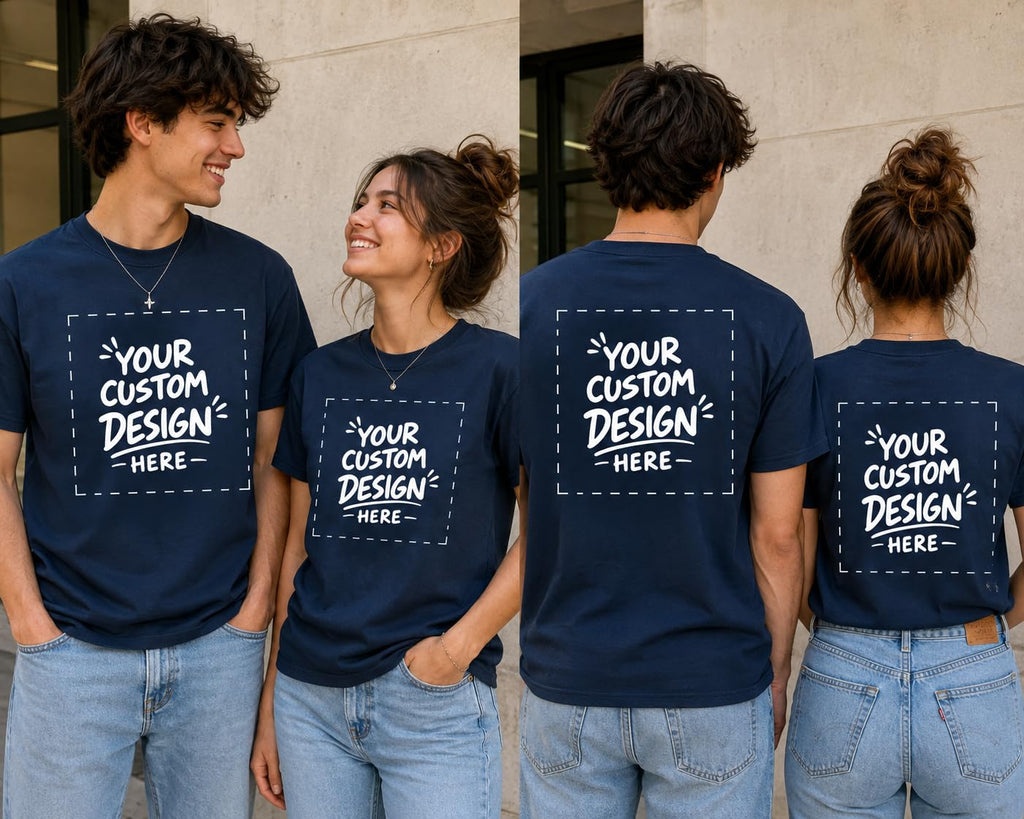 World and Space Custom Logo Shirt Personalized Graphic Tee