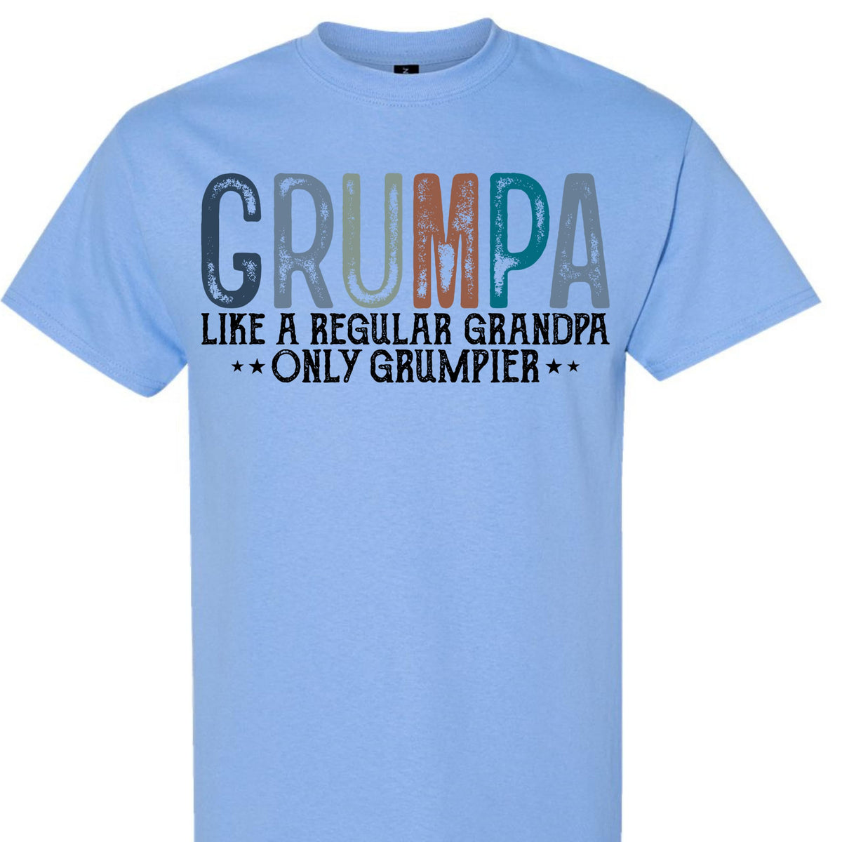 Grumpa Like a Regular Grandpa Only Grumpier Graphic T-Shirt