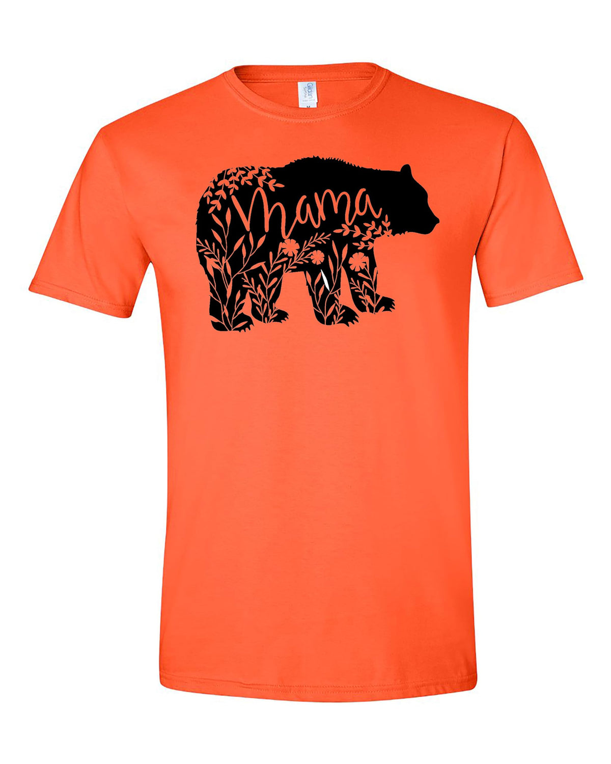 Cute Bear Pattern with 'Mama' Print Unisex T-Shirt Options, Mama Bear T-Shirt, Mama Gift