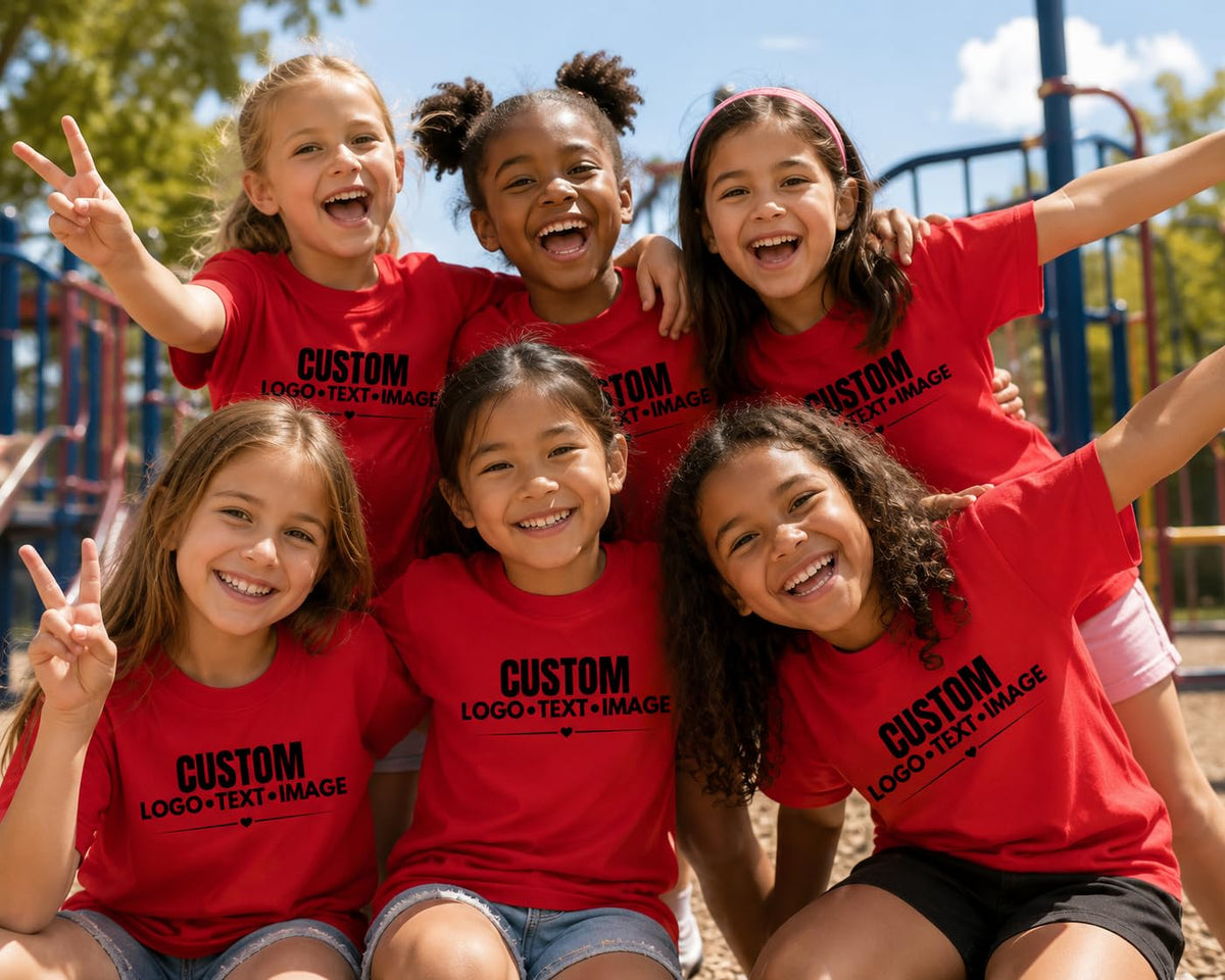 World and Space Custom Youth T-Shirt Personalized Kids Shirt