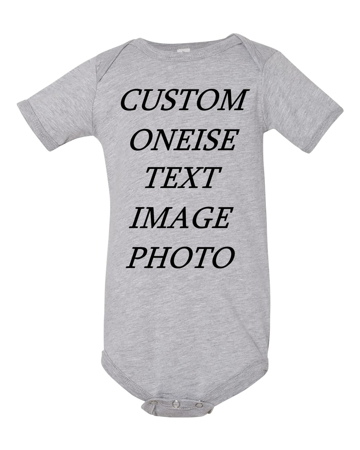 World and Space Custom Baby Badysuit Oneise Add Your Text Image Photo For Girl Boys Baby Badysuit