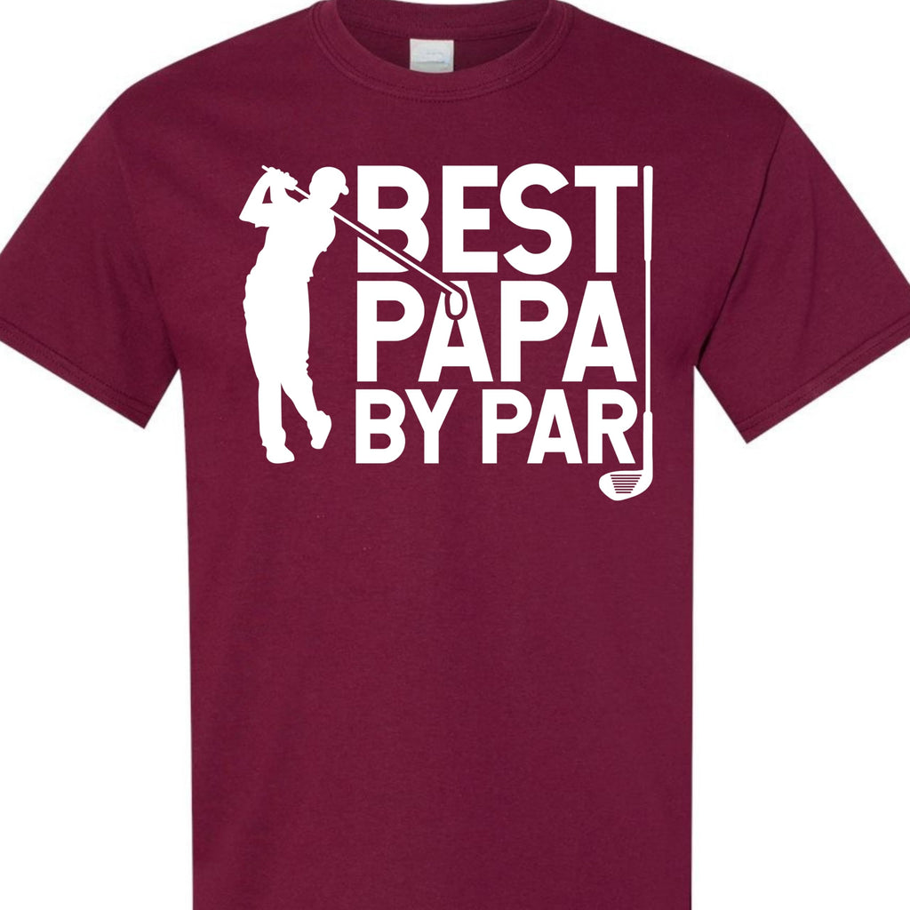 Golf Dad Graphic Tee, Funny Golfing Shirt for Men, Casual Fathers Day Outfit
