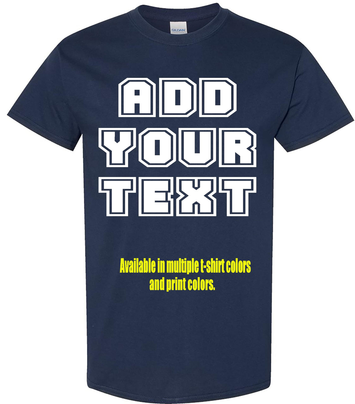 Custom T-Shirt Add Your Text Personalized Tshirt Adult Men Women%100 Cotton Tee