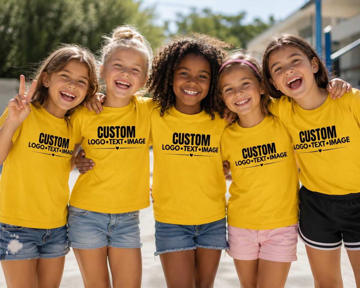World and Space Custom Youth T-Shirt Personalized Kids Shirt