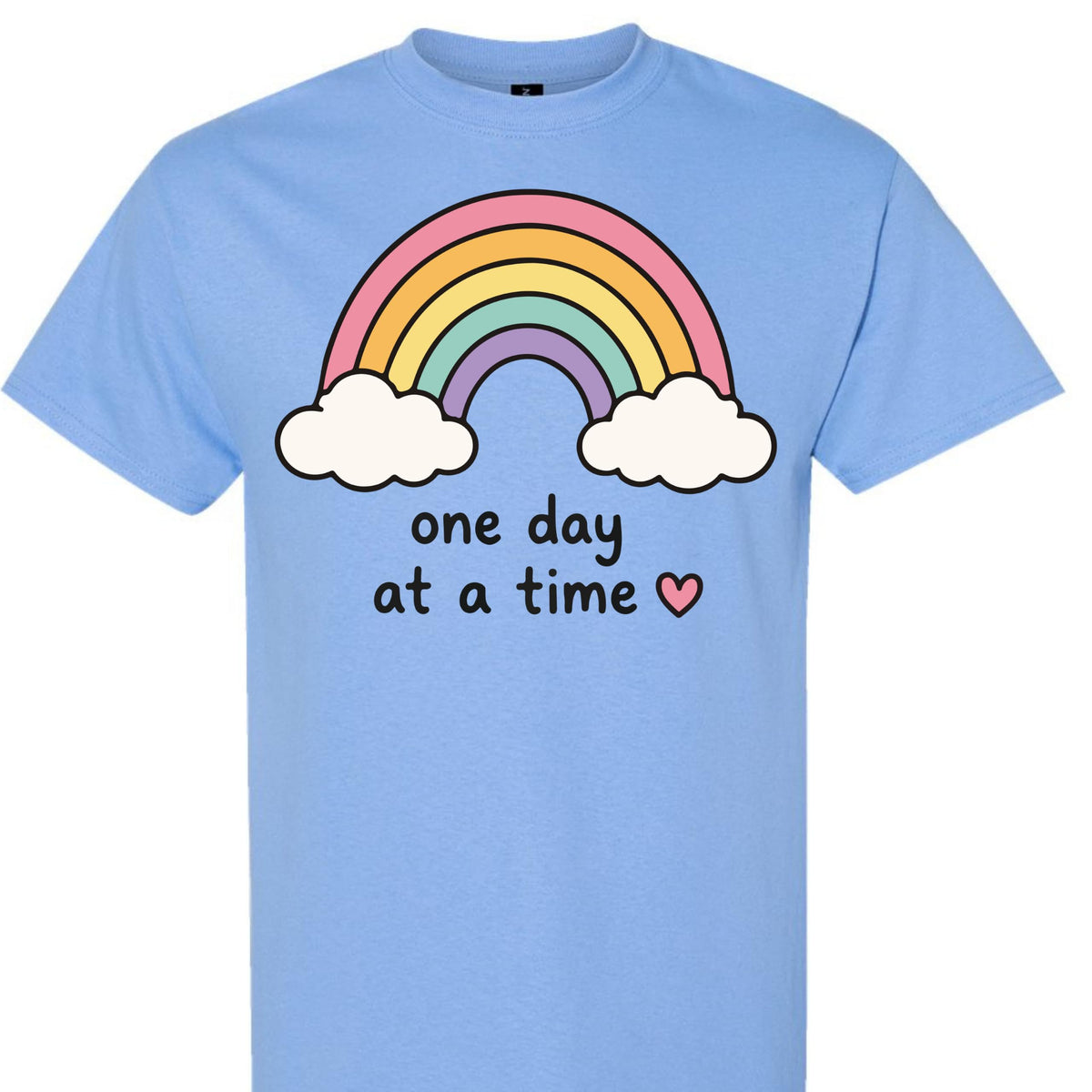 Women's Graphic Rainbow Casual Short Sleeve T-Shirt