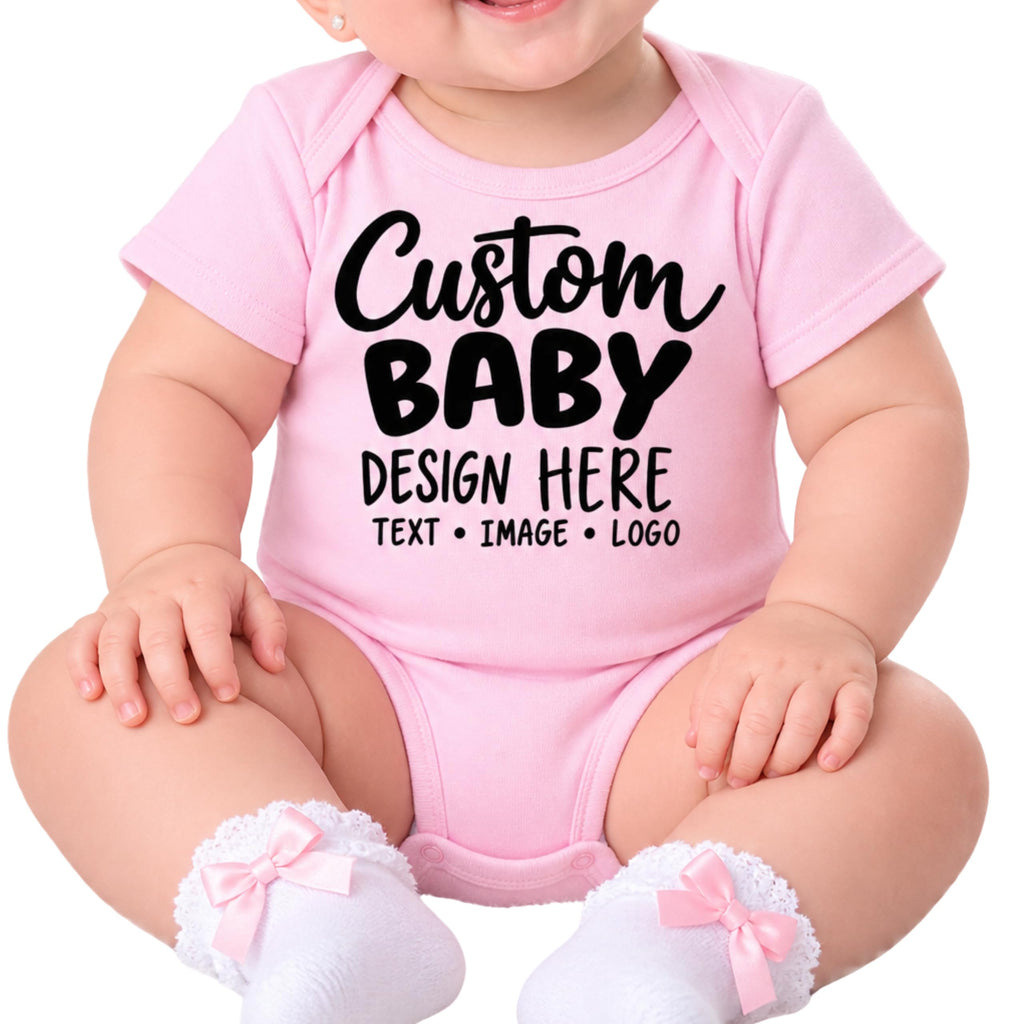 World and Space Custom Personalized Baby Bodysuit for Boys & Girls