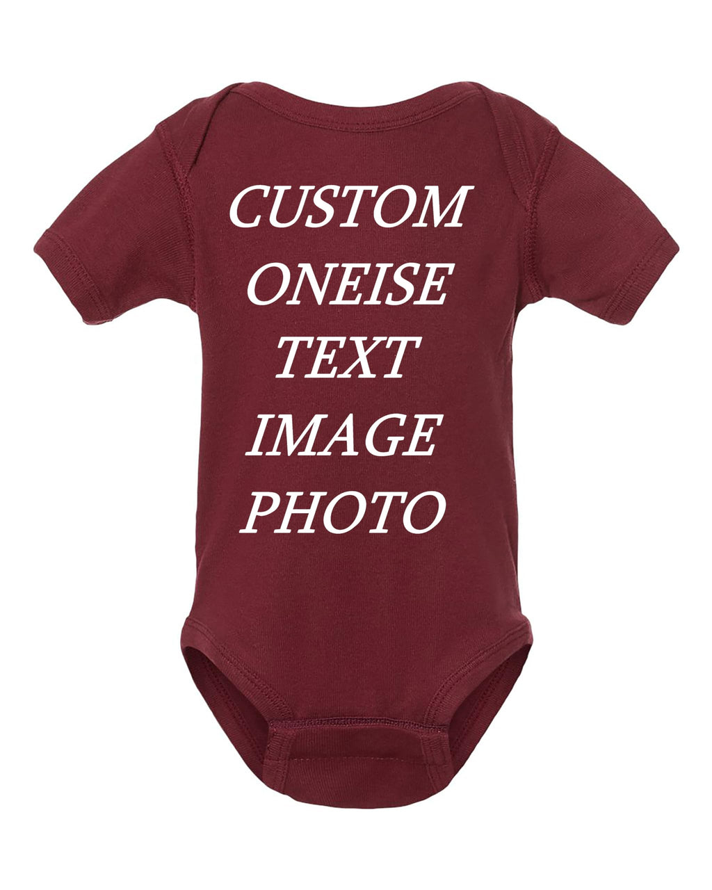 World and Space Custom Baby Badysuit Oneise Add Your Text Image Photo For Girl Boys Baby Badysuit