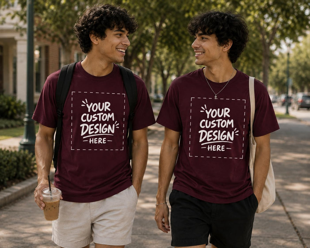 World and Space Custom Logo Shirt Personalized Graphic Tee