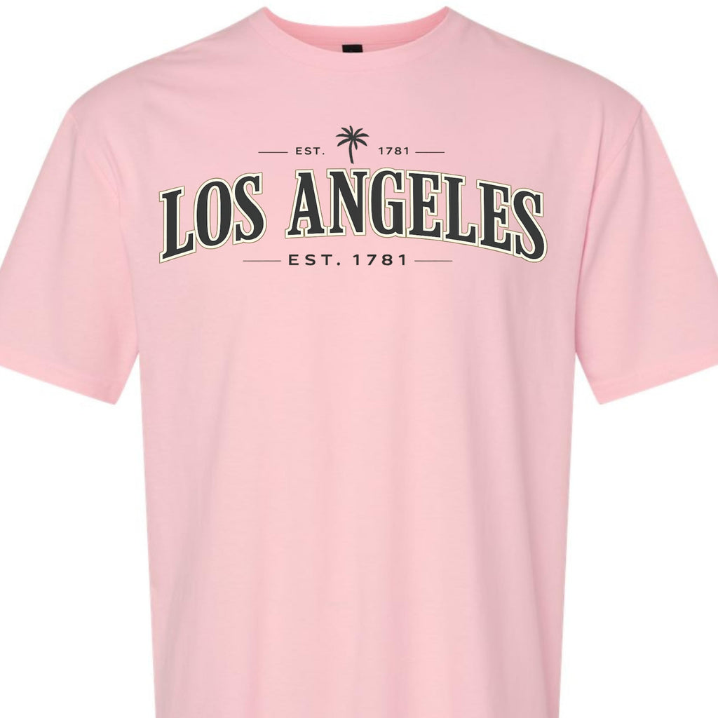 Los Angeles Vintage EST 1781 Graphic T-Shirt, Classic California LA Tee for Men, Women, and Teens