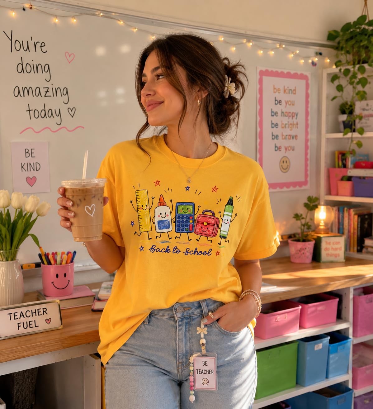 Back to School Graphic Tee for Teachers and Students