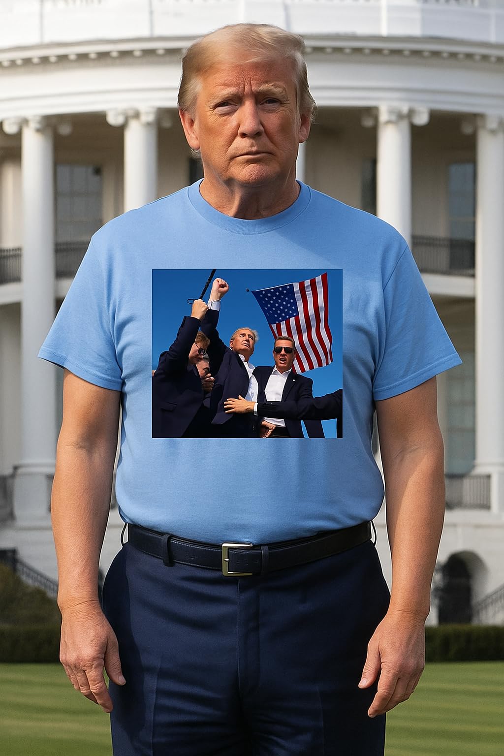 Trump T-Shirt Trump Shot Shirt Trump Shooting tee Shirt Trump 2024