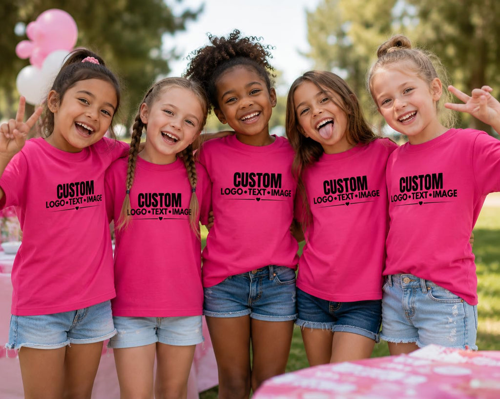 World and Space Custom Youth T-Shirt Personalized Kids Shirt