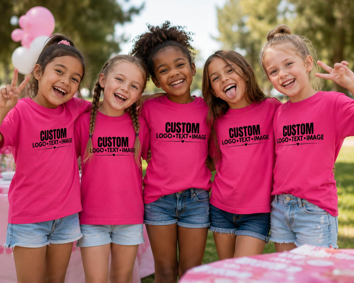 World and Space Custom Youth T-Shirt Personalized Kids Shirt