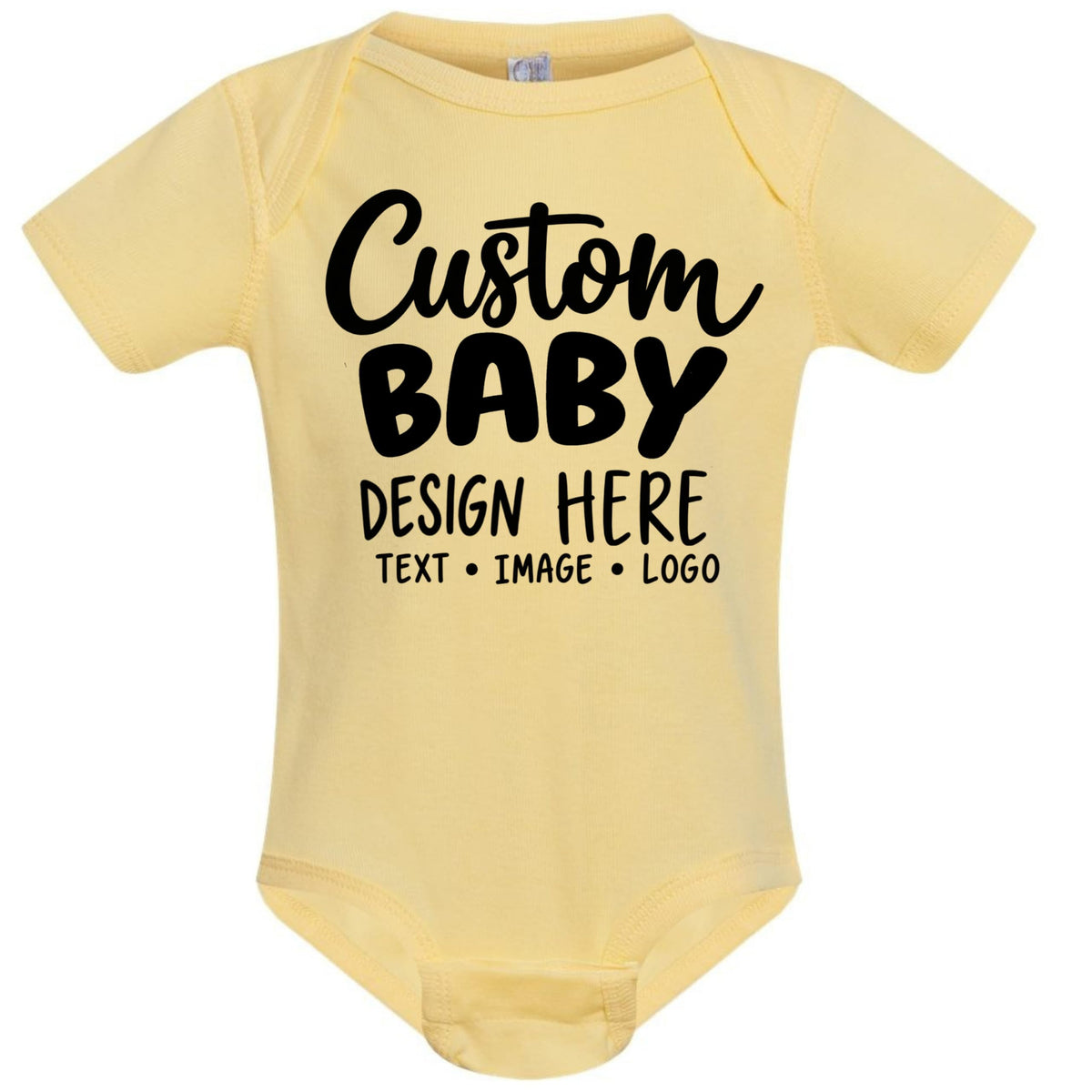 World and Space Custom Personalized Baby Bodysuit for Boys & Girls