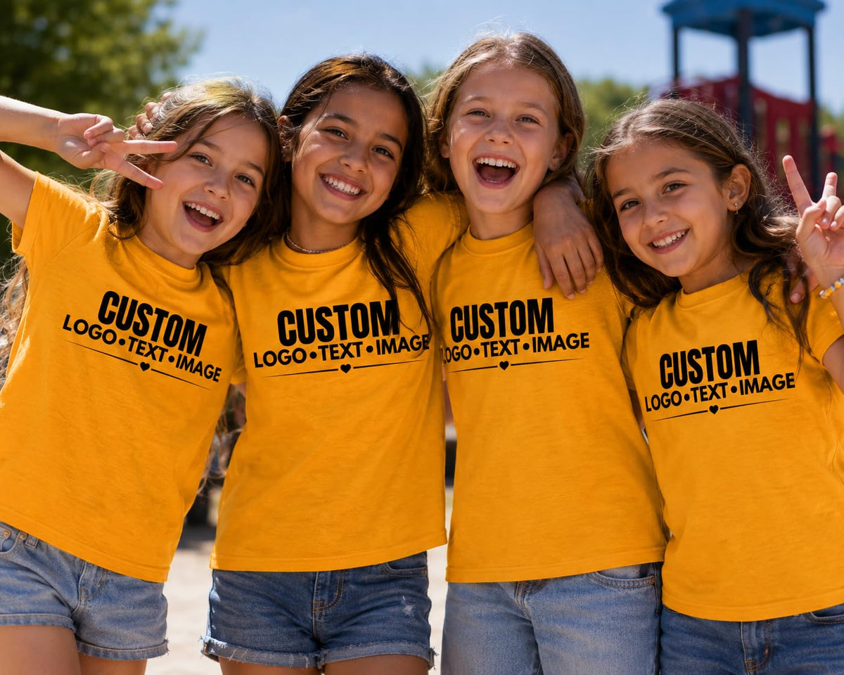 World and Space Custom Youth T-Shirt Personalized Kids Shirt