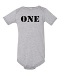 World and Space First Birthday Boy Modern Onesie, First Birthday Girl Onesie, Cute 1st Birthday Bodysuit