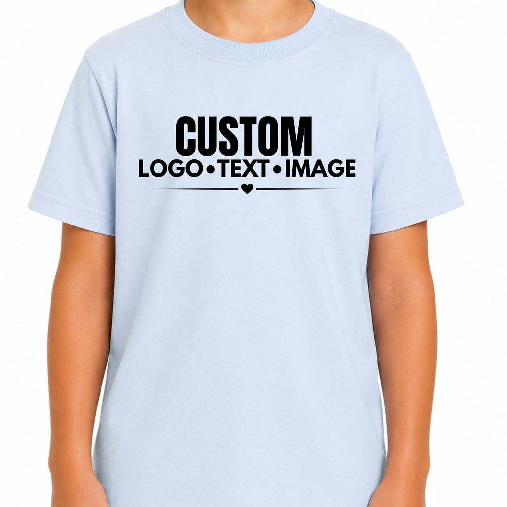 World and Space Custom Youth T-Shirt Personalized Kids Shirt