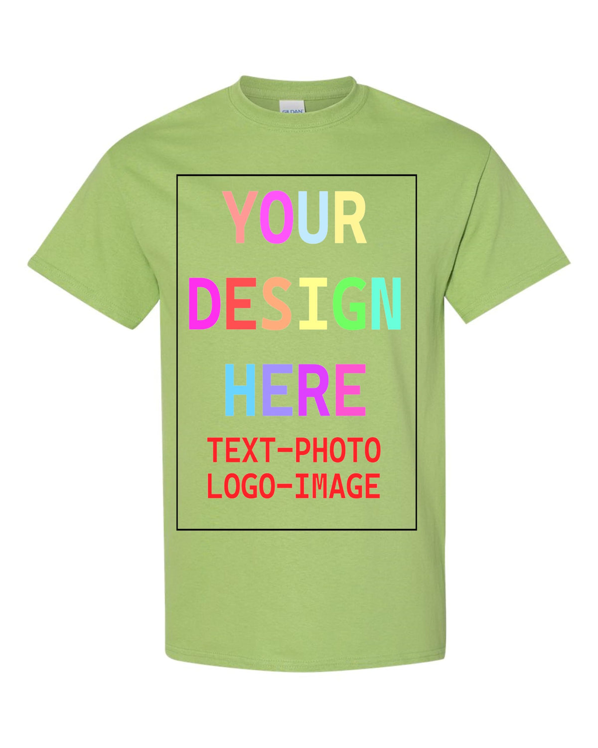 Custom T-Shirt for Men and Women, Design Your Own, Personalized Tee, Add Your Text Photo