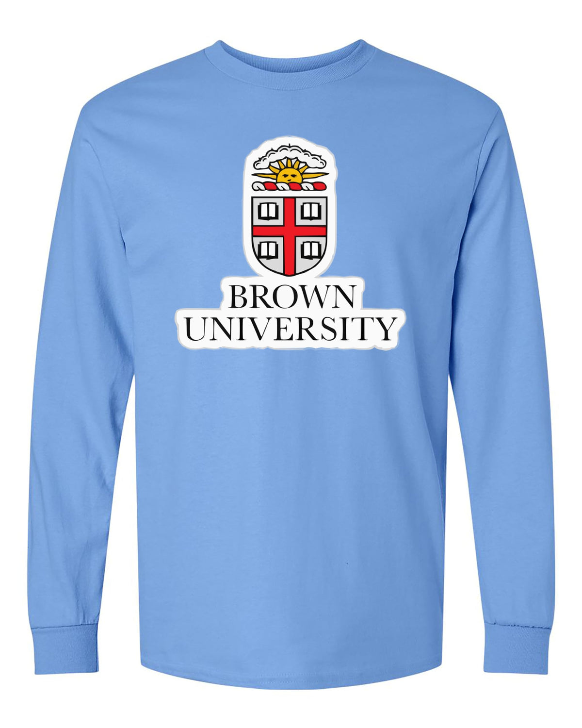 World and Space University College Heritage Logo Cotton T-Shirt, Long Sleeve, Unisex
