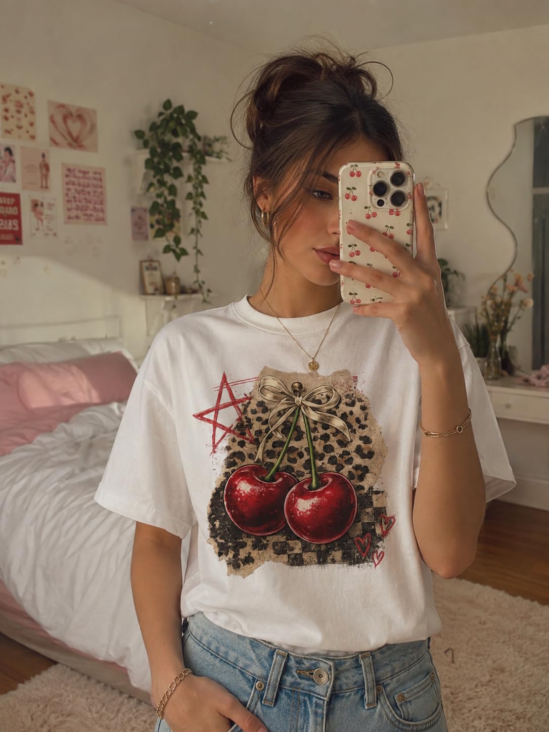 Vintage Cherry Graphic Tee