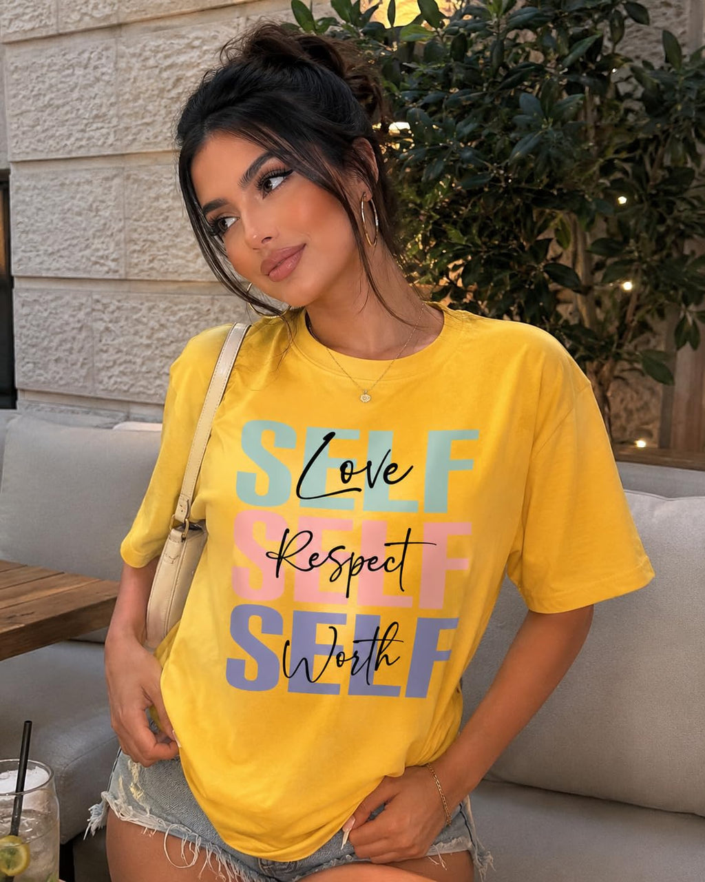 Women's Graphic T-Shirt Casual Short Sleeve Inspirational Tee