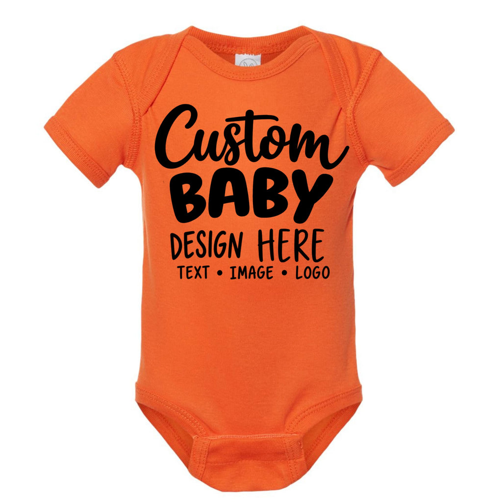 World and Space Custom Personalized Baby Bodysuit for Boys & Girls