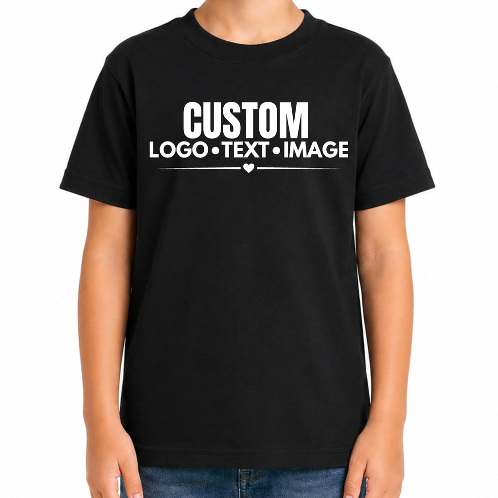 World and Space Custom Youth T-Shirt Personalized Kids Shirt