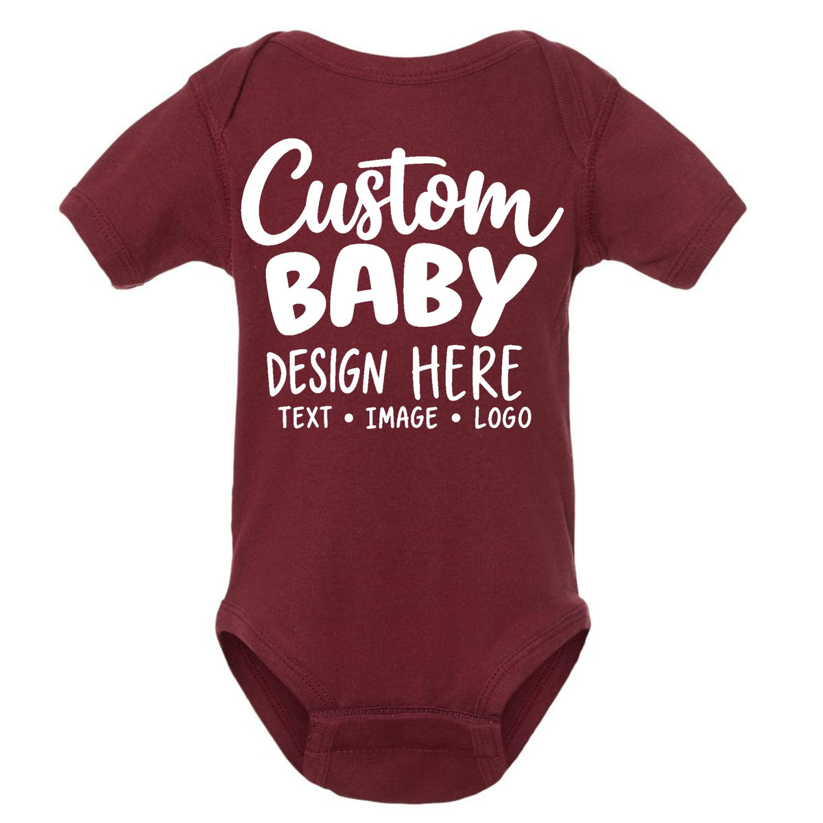 World and Space Custom Personalized Baby Bodysuit for Boys & Girls