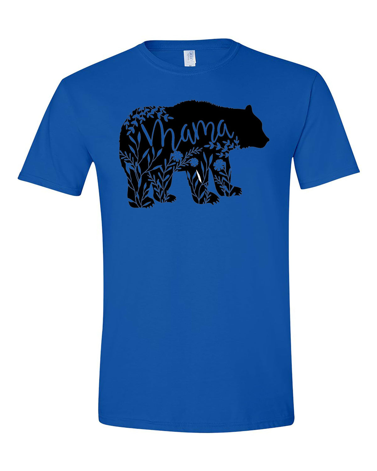Cute Bear Pattern with 'Mama' Print Unisex T-Shirt Options, Mama Bear T-Shirt, Mama Gift