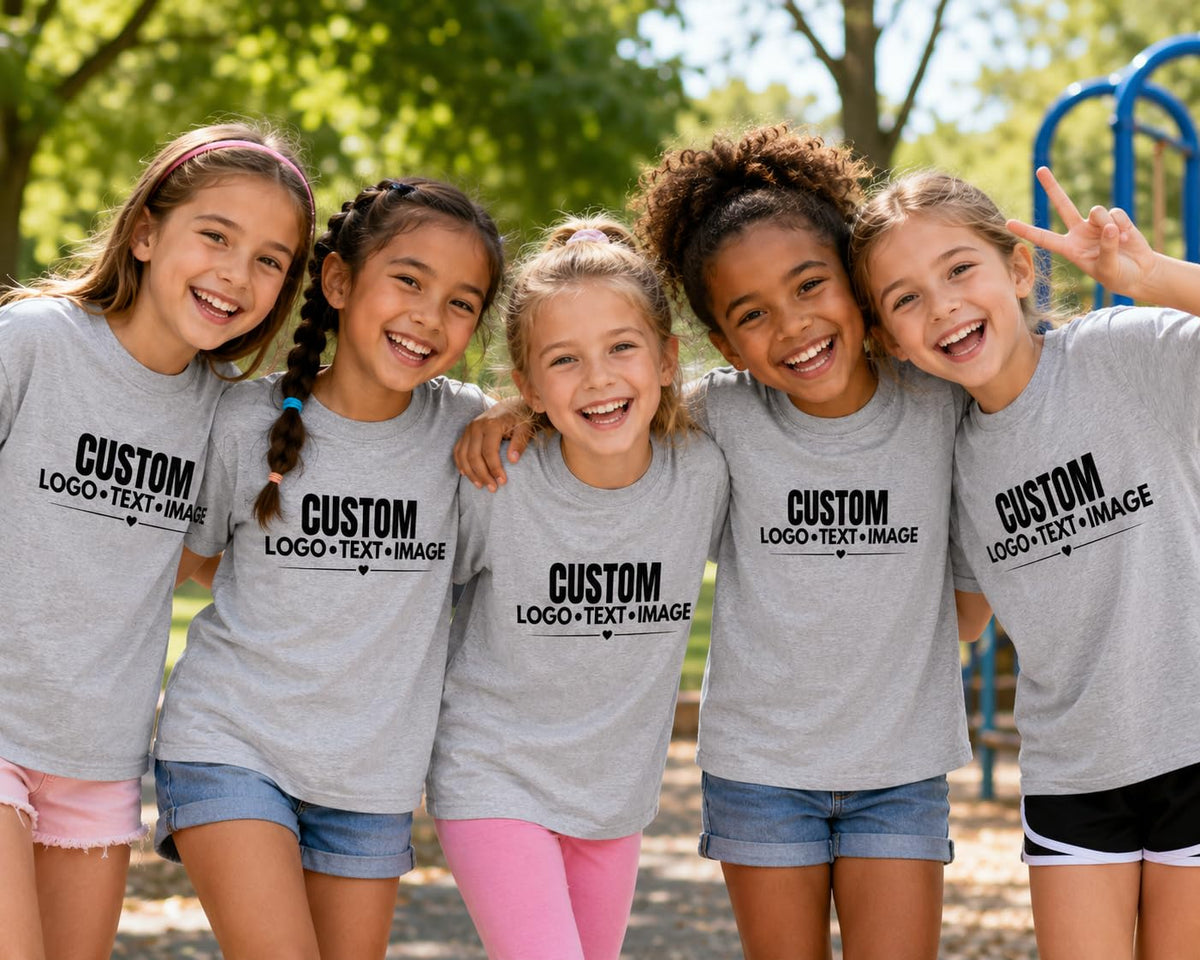 World and Space Custom Youth T-Shirt Personalized Kids Shirt