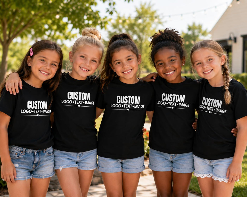 World and Space Custom Youth T-Shirt Personalized Kids Shirt