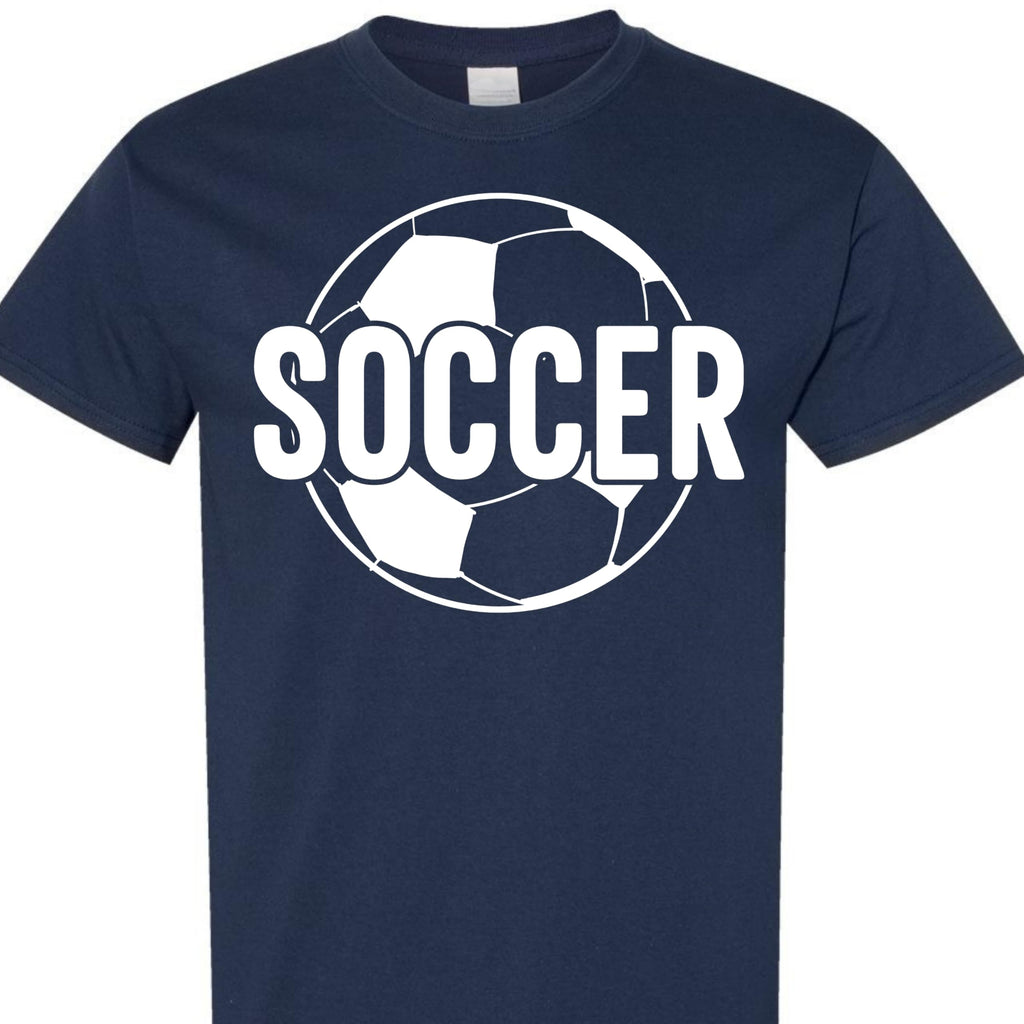 Funny Soccer Player Shirt, Cool Soccer Ball Graphic Tee for Adults