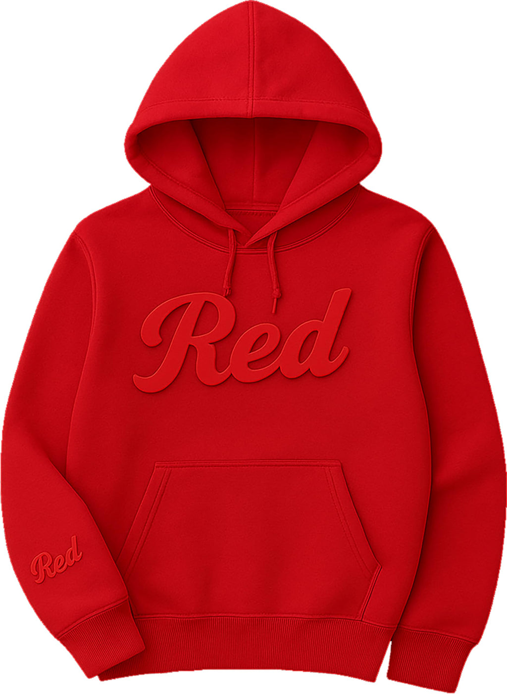 World and Space Custom Puff Print Hoodie, Personalized Sweatshirt 3D Raised Text Hoodie, Embossed Lettering Gift, Text
