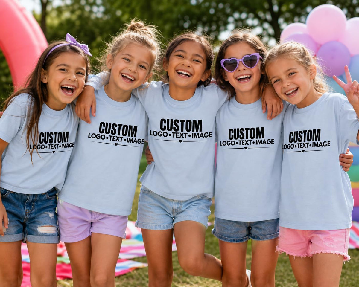 World and Space Custom Youth T-Shirt Personalized Kids Shirt