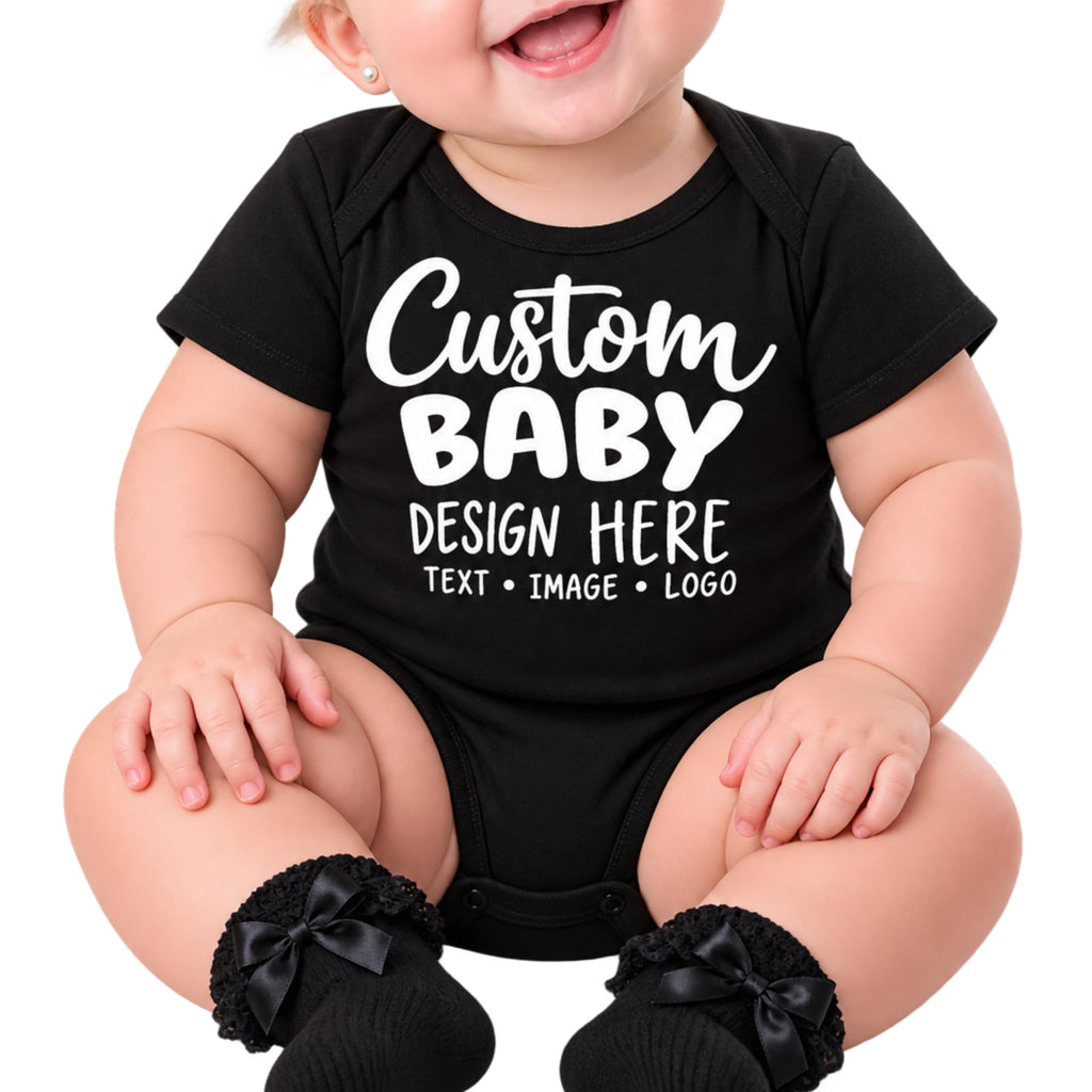 World and Space Custom Personalized Baby Bodysuit for Boys & Girls
