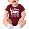 World and Space Custom Personalized Baby Bodysuit for Boys & Girls