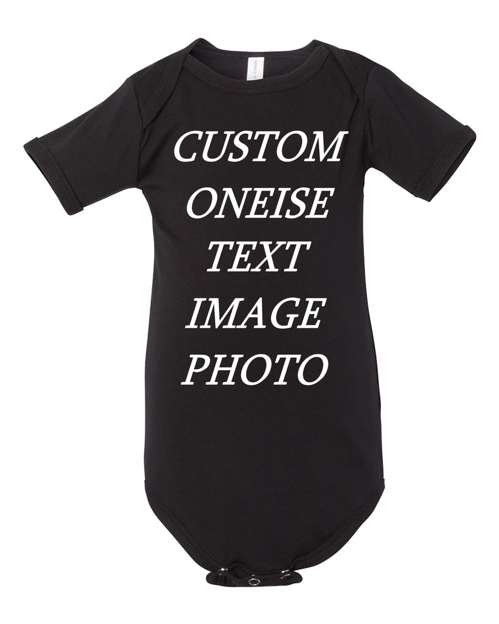 World and Space Custom Baby Badysuit Oneise Add Your Text Image Photo For Girl Boys Baby Badysuit