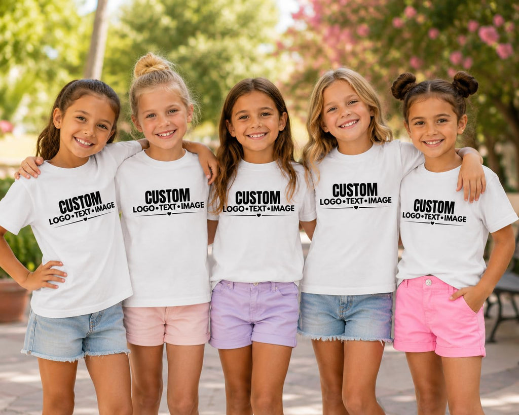 World and Space Custom Youth T-Shirt Personalized Kids Shirt