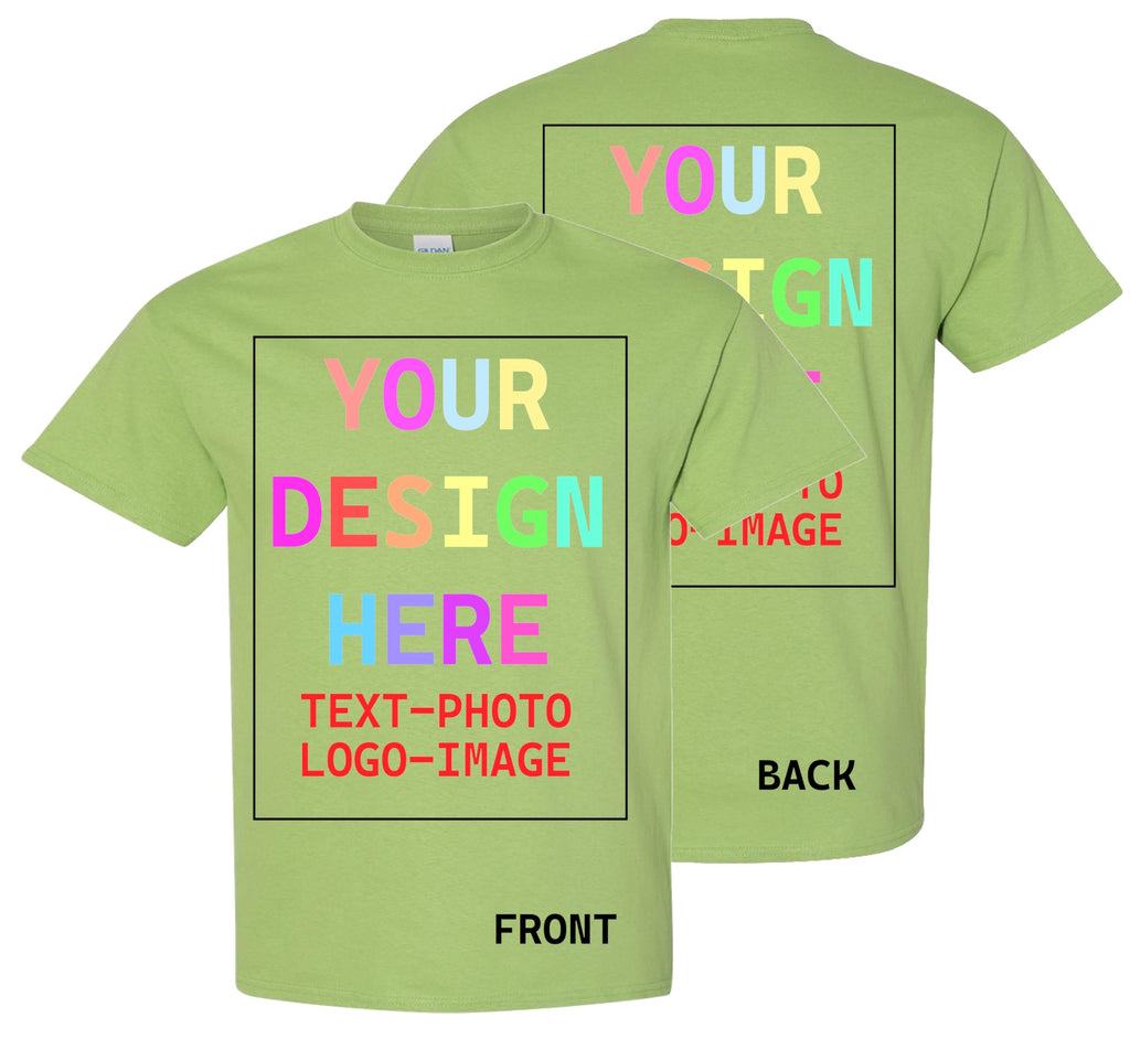 Custom T-Shirt for Men and Women, Design Your Own, Personalized Tee, Add Your Text Photo