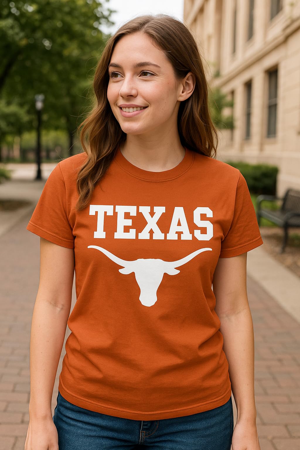 World and Space Texas T-Shirt, Texas State Longhorn Shirt Graphic Tee