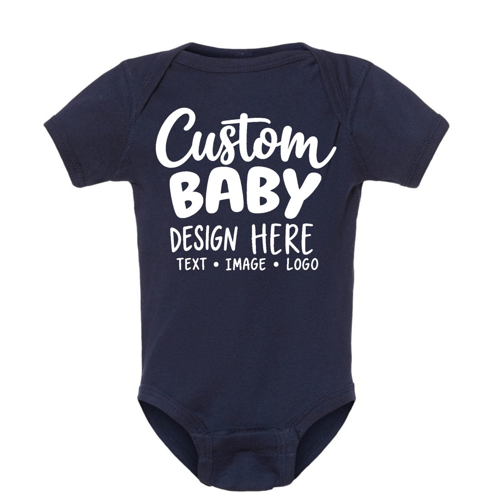 World and Space Custom Personalized Baby Bodysuit for Boys & Girls