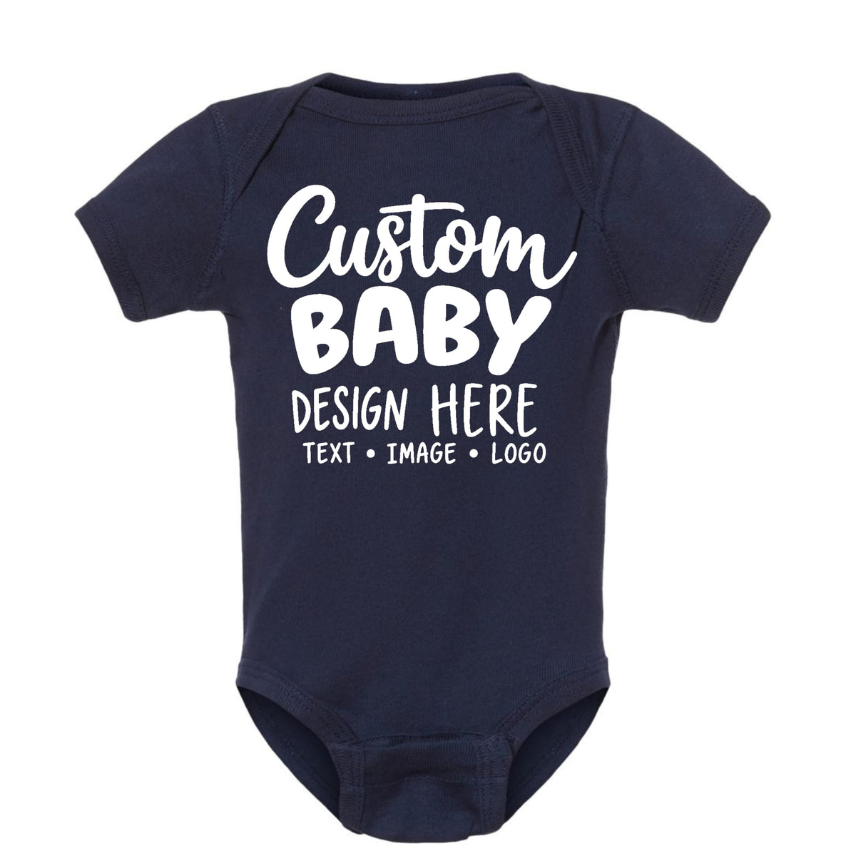 World and Space Custom Personalized Baby Bodysuit for Boys & Girls