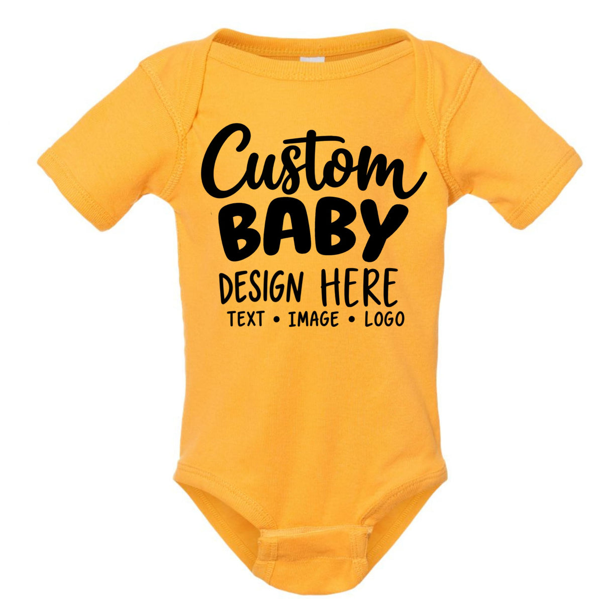 World and Space Custom Personalized Baby Bodysuit for Boys & Girls