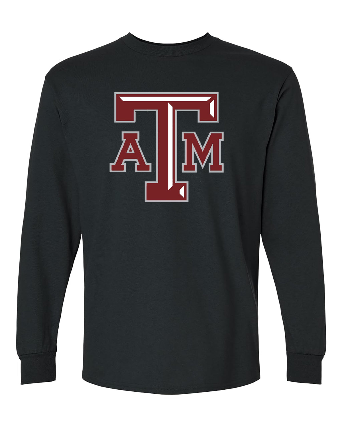 World and Space University College Heritage Logo Cotton T-Shirt, Long Sleeve, Unisex