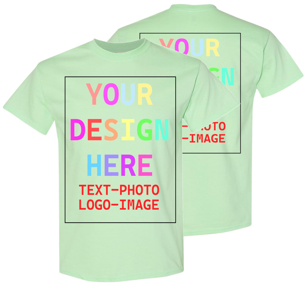 Custom T-Shirt for Men and Women, Design Your Own, Personalized Tee, Add Your Text Photo