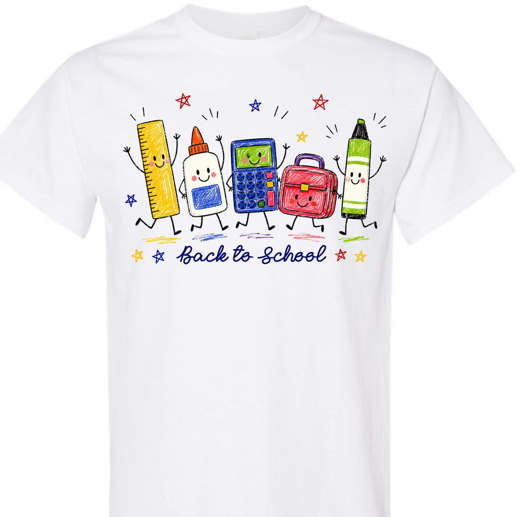 Back to School Graphic Tee for Teachers and Students