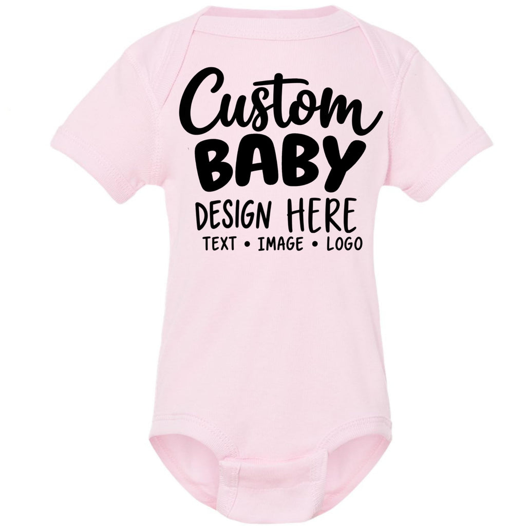 World and Space Custom Personalized Baby Bodysuit for Boys & Girls