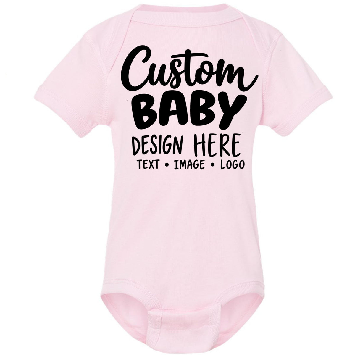 World and Space Custom Personalized Baby Bodysuit for Boys & Girls