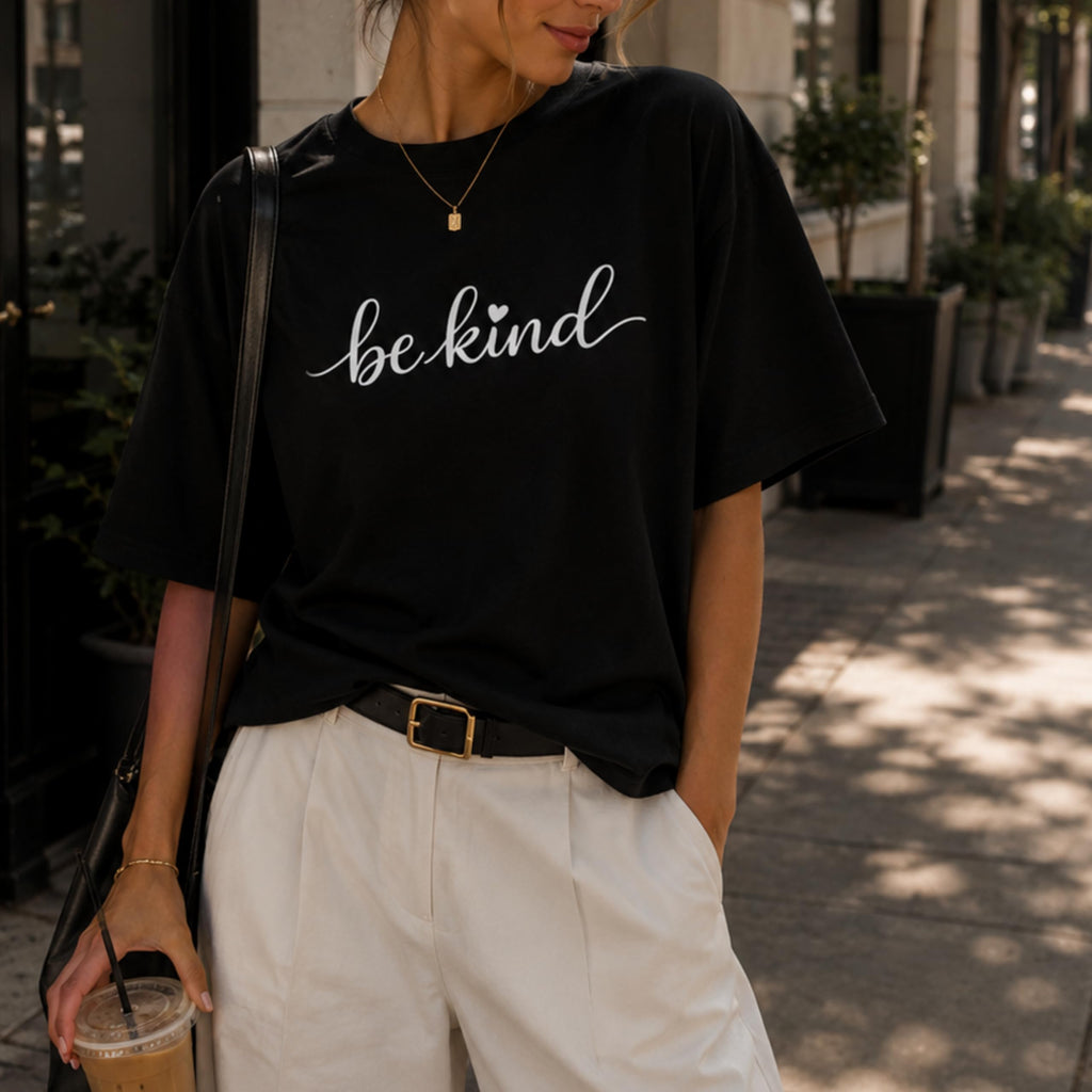 Be Kind Shirt for Women and Men, Inspirational Graphic Tee, Positive Quote, Aesthetic Kindness, Mental Health Awareness