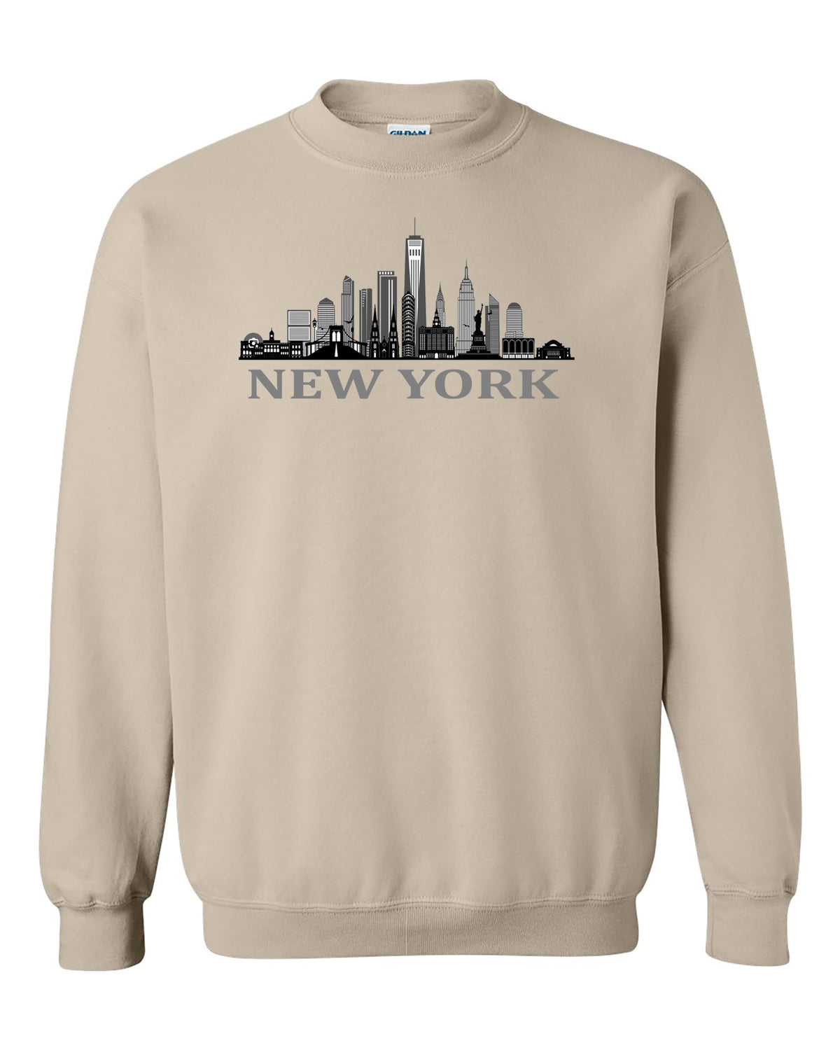 World and Space - New York Sweatshirt NYC Fleece Sweatshirt Graphic Sweatshirt Women Men Unisex